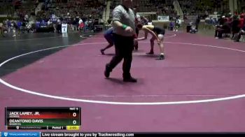 182 lbs Quarterfinal - Jack Lamey, Jr., Hoover vs Deantonio Davis, Baker HS