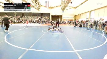 135-M lbs Semifinal - Brycen Berlett, Hereford vs Justus Burns, Shore Thing WC
