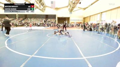 135-M lbs Semifinal - Brycen Berlett, Hereford vs Justus Burns, Shore Thing WC