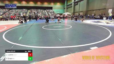 101 lbs Consi Of 8 #1 - Leonel Josiah Lustre, Zillah vs Taitan Green, Nevada Elite