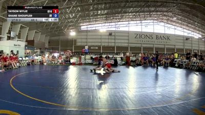 165 lbs Tayson Wylie, Utah Black vs Shane Shoufler, Arkansas