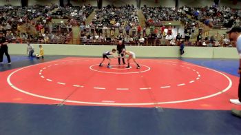 73 lbs Quarterfinal - Charley Elder, Troup Wrestling vs Kix Walker, The Storm Wrestling Center