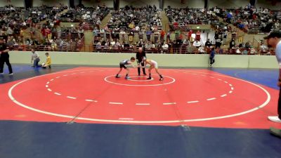 73 lbs Quarterfinal - Charley Elder, Troup Wrestling vs Kix Walker, The Storm Wrestling Center