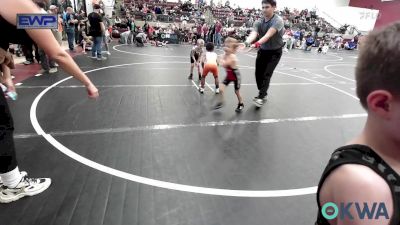 46 lbs Quarterfinal - Case Combs, Cowboy Wrestling Club vs Rayezz Swindall, Tonkawa Takedown Club