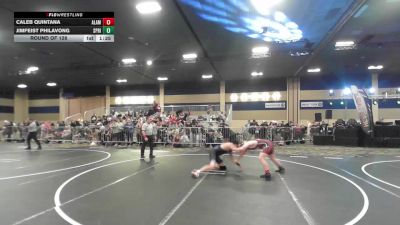 165 lbs Round Of 128 - Caleb Quintana, Alamosa vs Jimfeist Philavong, Spring Hills WC