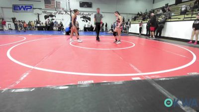 126 lbs Rr Rnd 2 - Iris Cisneros, Skiatook Youth Wrestling vs Gabrielle Bevenue, Lady Outlaw Wrestling Academy