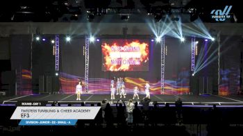Twisters Tumbling & Cheer Academy - EF3 [2023 L3 Junior - D2 - Small - A Day 1] 2023 GLCC Schaumburg Grand Nationals