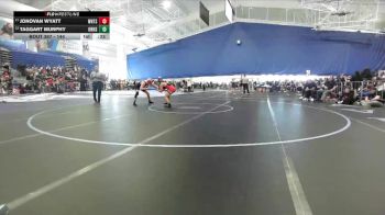 144 lbs 5th Place Match - Jonovan Wyatt, Wichita Heights vs Taggart Murphy, Olathe North