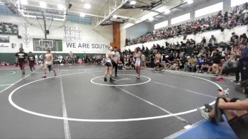 157 lbs Champ. Round 1 - Warfield Behr, Yucaipa vs Isaiah Garcia, Yorba Linda