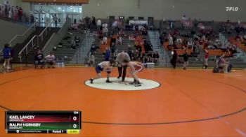 134 lbs Round 4 - Kael Lancey, Grissom Hs vs Ralph Hornsby, Randolph