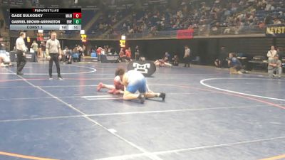 200 lbs Consy 1 - Gage Sulkosky, Marion Center vs Gabriel Brown-Arrington, Erie