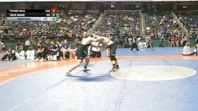 1A/2A 215 Semifinal - Syler Hall, Pamlico County High School vs Nick Wade, Rosewood High School