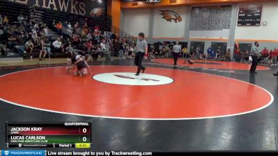 BN-8 lbs Quarterfinal - Jackson Kray, LMWC vs Lucas Carlson, Linn-Mar Wrestling Club