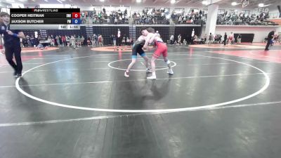 144 lbs Cons. Round 1 - Cooper Heitman, Smithville vs Jaxson Butcher, Powerhouse Wrestling