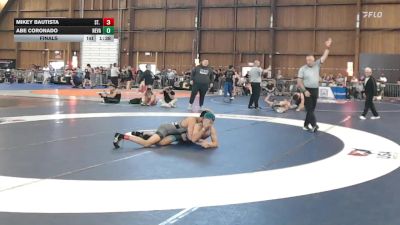 125 lbs Final - Mikey Bautista, St. Joe's Regional High School vs Abe Coronado, Nevada Elite/mcqueen