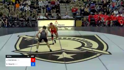 197 lbs Kyle Swartz, Army vs Jacob Cardenas, Cornell