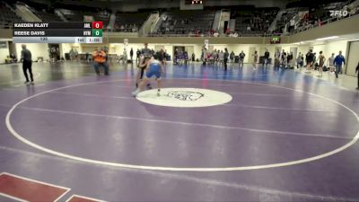 135 lbs Semis (4 Team) - Kaeden Klatt, ANML vs Reese Davis, NYM (New York Mills)