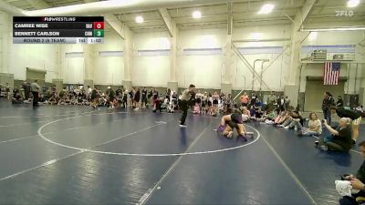 107 lbs Round 2 (6 Team) - Bennett Carlson, Champions vs Camree Wise, Ravage
