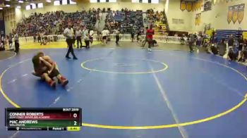 152 lbs Cons. Round 2 - Mac Andrews, Wellington vs Conner Roberts, Gulf Coast Grappling Academy