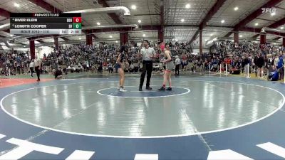 110 lbs Quarterfinal - Londyn Cooper, Spring Valley vs River Klein, Douglas