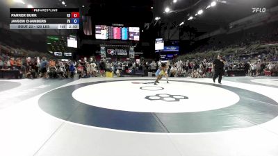 120 lbs Champ. Rd Of 128 - Parker Burk, KS vs Javeon Chambers, PA