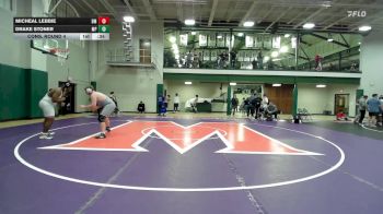 285 lbs Cons. Round 4 - Micheal Lebbie, Dematha vs Drake Stoner, Malvern Prep