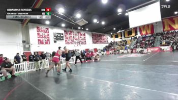 285 lbs Cons. Round 3 - Garrett Despain, Adelanto vs Sebastina Raygoza, Downey