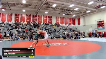 285 lbs Cons. Semi - Coleman Thorson, Richfield vs Ben Metzger, Conifer