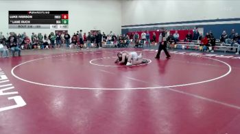 189 lbs Champ. Round 2 - Lane Ruch, New Ulm Area vs Luke Iverson, Fulda-Murray Cty Central