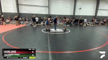 120 lbs Champ. Round 1 - Jacoby Jones, Mat Sense Wrestling vs Alejandro Parra, Unattached