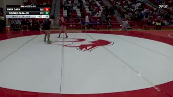 185 lbs Semifinal - Giselle Casales, Stanhope Elmore vs Anna Gann, Thompson HS