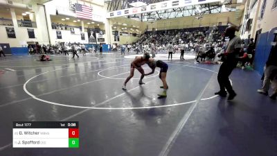 121 lbs Consi Of 8 #1 - Darin Witcher, William Byrd vs Jeffrey Spofford, Conwell-Egan Catholic