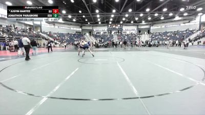 184 lbs Champ. Round 1 - Jonathon Paramore, Reinhardt University (GA) vs Justin Bartee, University Of Rio Grande