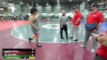 106 lbs Semis (4 Team) - Peter Byron, INVICTUS WRESTLING - GOLD vs Sion Williams, HEAVY HITTING HAMMERS
