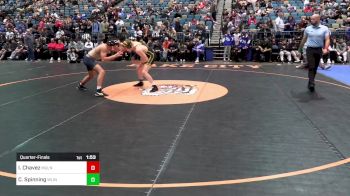 157 lbs Quarterfinal - Isaak Chavez, Mullen vs Charlie Spinning, West Linn