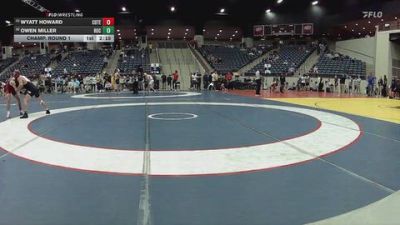 149 lbs Champ. Round 1 - Wyatt Howard, Cumberland (Tenn.) vs Owen Miller, Rochester University