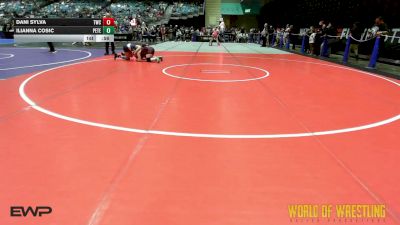 135 lbs Quarterfinal - Dani Sylva, Toro World Club vs Ilianna Cosic, Peterson Grapplers