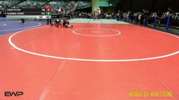 135 lbs Quarterfinal - Dani Sylva, Toro World Club vs Ilianna Cosic, Peterson Grapplers