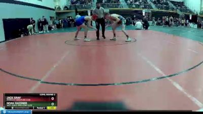 160 lbs Cons. Round 2 - Noah Rassner, West Noble Wrestling Club vs Jack Gray, River City Wrestling Club