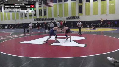 165 lbs Consi Of 8 #1 - Kaiden Antonacci, New York City Regional Training Center vs Cole Householder, Naval Academy Prep School