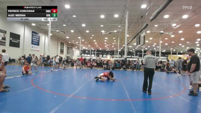 79 lbs Rr Rnd 5 - Patrick Corcoran, Team Nauman Wrestling Club - MS vs Alec Medina, Revival Blue - MS