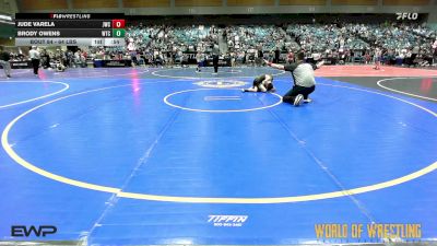 64 lbs Semifinal - Jude Varela, Juggernaut Wrestling Club vs Brody Owens, Wichita Training Center