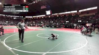 40 lbs Champ. Round 2 - William Grimm, WSW1 vs Elijah Clymer, BKW1