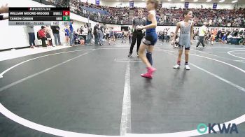 70 lbs Consi Of 4 - William Moore-Woods, Division Bell Wrestling vs Tanion Green, Harrah