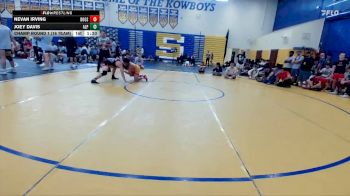 132 lbs Champ Round 1 (16 Team) - Nevan Irving, Alpha Dogs vs Joey Davis, Alpha WC