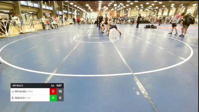 138 lbs Rr Rnd 2 - Joldin Miranda, OBWC Gremlins vs Sean Aldrich, Star Wrestling