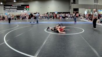 90 lbs Quarterfinal - Takeo Medrano, The Best Wrestler vs Corbin Franklin, Atwood Kids