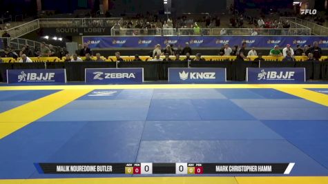 Mark Christopher Hamm vs Malik Noureddine Butler 2026 Pan Jiu Jitsu IBJJF Championship