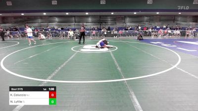 113 lbs Consi Of 32 #2 - Killian Coluccio, NJ vs Nathan Lyttle, FL