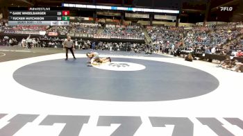 175 lbs Champ. Round 1 - Tucker Hutchison, Basehor-Linwood HS vs Gabe Wheelbarger, Salina-South HS